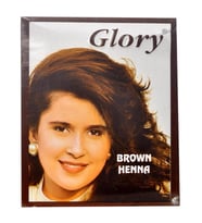 Glory Glory Kahverengi Hint Kınası (Brown Henna) 10 Gr Paket