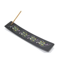 Periboia Obsidian Taşı Kayık Tütsülük Model 7 (Karışık)