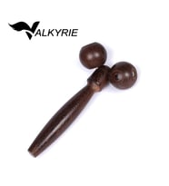 Valkyrie Ahşap Yüz Masaj Aleti Çift Başlı Roller Doğal Ahşap Cilt Sıkılaştırıcı Yüz Yogası