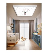 -bebek Odası Avize-60cmx60cm-54watt-led-bebek Avize-baby Girl Led Light-