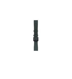 Fro LW38-43 20 mm Hakiki Deri Düz Haki Kordon Siyah Toka