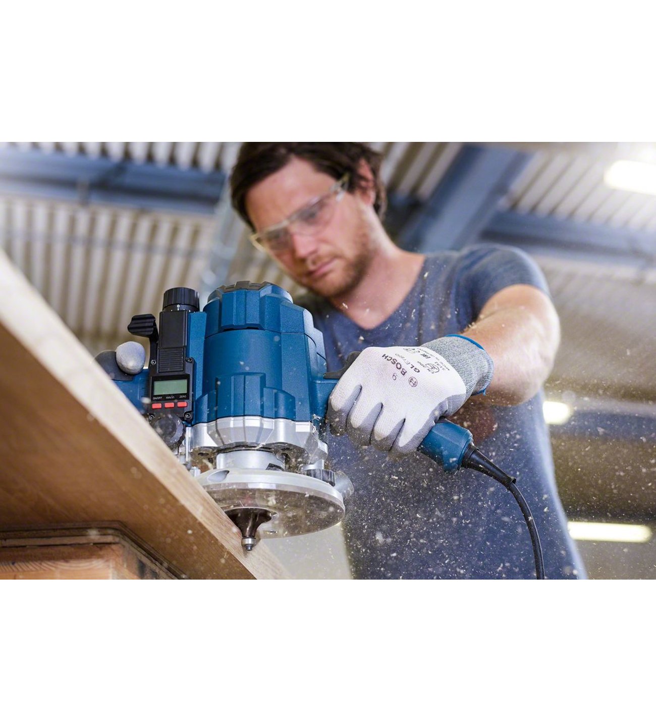 Bosch - Profesyonel 6 Parça Düz Freze Ucu Seti 8 mm Şaftlı
