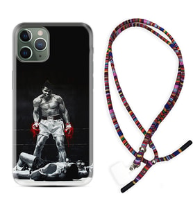 Apple iPhone 11 12 13 14 Pro Max Kılıf Boyun Asklı Rasta Silikon Moon Baloon 1369