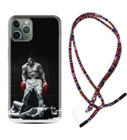 Apple iPhone 11 12 13 14 Pro Max Kılıf Boyun Asklı Rasta Silikon Moon Baloon 1369