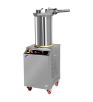 Çağdaş Komple Paslanmaz 550 Kg/Saat Hidrolik Sucuk Dolum Makinesi 220V