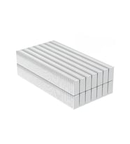 100 Adet 15x10x1.5 Mm Köşeli Neodyum Mıknatıs N35 Magnet Dayanıklı Nikel Kaplama