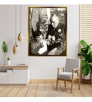 ÇERÇEVELİ ATATÜRK TABLO S681