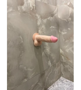 Shop Yeri Penis Yapay Yapışkanlı Dildo 18 Cm Kadın Damlası Kayganlaştırıcılı Görev Kartı Hediyeli