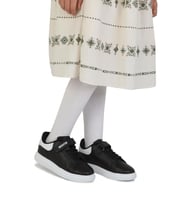 Skuaıter 011Mc Syh-Byz Kız/Erkek Çocuk Sneaker Spor Ayakkabı (Siyah)