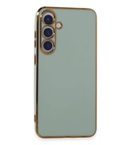 Galaxy S24 Plus Kılıf Volet Silikon - Açık Yeşil