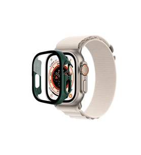 Mey İthalat® Watch 49Mm Desert Camlı Kasa Ekran Koruyucu - Koyu Yeşil