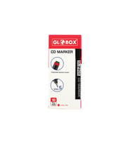 Globox Cd Kalemi Permanent S Seri Kırmızı (10 Lu Paket)