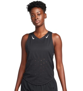 Nike Dri Fit AeroSwift Running ADV Singlet Tank Top Purple Lazer Kesim Koşu Atleti Mor
