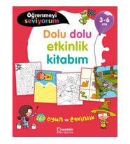 Dolu Dolu Etkinlik Kitabım - Öğrenmeyi Seviyorum 3-6 Yaş