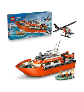 Lego City Sahil Güvenlik Kurtarma Botu ve Helikopteri 60504