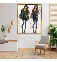 Altın  Çerçeveli tablo n39