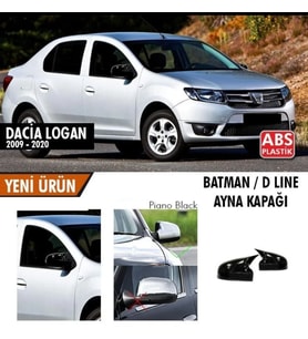 Dacia Logan Uyumlu 2009-2020 Batman Yarasa Ayna Kapağı