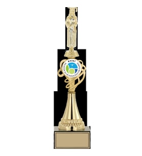 ODAK KUPA - Figürlü Kupalar - Mezuniyet Kadın Figürlü Kupalar FG-034 A - 38 cm