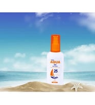 AQUA Sun Güneş Sütü 25 Faktör (E Vitamini Destekli)