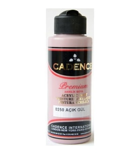 Cadence Premium Akrilik Boya 120 ml. 0250 Açık Gül 