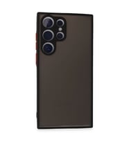 Samsung Galaxy S24 Ultra Kılıf Montreal Silikon Kapak - Siyah