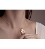 Kuzey Yıldızı Kolye, Kolye, Minimalist Kolye, Gümüş Kolye