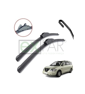 SSANGYONG RODİUS ÖN CAM SİLECEK SÜPÜRGESİ TAKIMI 2005 - 2012 SSYANG ÖN SİLECEK