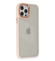 Pilelistore   iPhone 12 Pro Max Kılıf Dora Kapak - Pudra