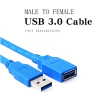 Usb 3.0 Dişi Erkek Uzatma Uzatıcı Ara Kablosu 1 Metre