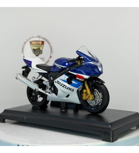 Suzuki GSX-R750 - 1:18 Ölçek (12cm) Kutulu Diecast Model