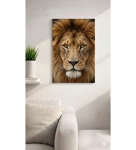 LION4  TASARIM MDF TABLO (27X18)