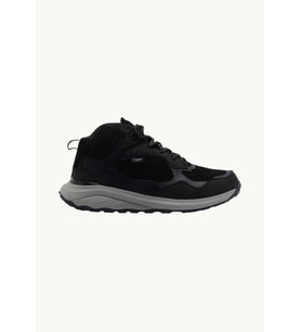 Jack Wolfskin A62132_6350 Camp Fever Texapore Mid M Phantom Erkek Outdoor Bot (Siyah)