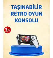 3d Ekranlı Mini Oyun Konsolu + Multimedya