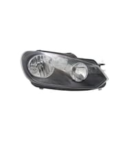 VW Golf 6 GTI (2008-2013 Arasi Golf 6 Icin Uyumludur) Far Seti Sol Sağ Tek Mercek 7.5 Gorunum J LED 5G1941005E Wisco