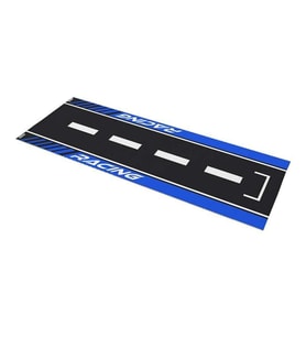 Skm Universal Mavi Desenli 80 X 220 Cm Kaydırmaz Motosiklet Halısı