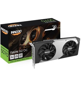 INNO3D RTX5070 12GB TWIN X2 OC N50702-12D7X-195064N GDDR7 192bit HDMI DP PCIe 5.0
