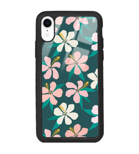 iPhone XR Leaf Flovers Tasarımlı Glossy Telefon Kılıfı