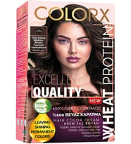 Colorx Nouveau 2025/07.11 Zeytin Kumral 50 Ml + 50 Ml 2 Li Set Saç Boyası