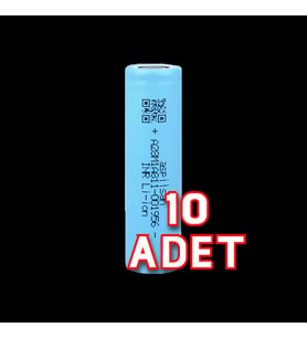 10 Adet Aspilsan Li-ion Şarjlı Pil