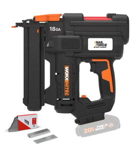 WORX WX844.9 20Volt 16-40mm Profesyonel Şarjlı Zımba Makinesi + 2700 Adet Yedek Zımba (Akü Dahil Değildir)