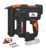 WORX WX844.9 20Volt 16-40mm Profesyonel Şarjlı Zımba Makinesi + 2700 Adet Yedek Zımba (Akü Dahil Değildir)