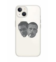 Iphone 14 Uyumlu Fight Club Desenli Şeffaf Telefon Kılıfı