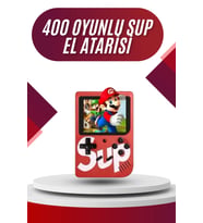 Sup Atari Retro 400 Nostalji Oyunlu Mini Atari Taşınabilir Oyun Konsolu