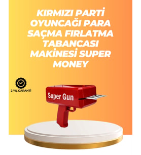 AA Pil ile Çalışan, Kolay Kullanımlı Kâğıt Fırlatıcı Oyuncak