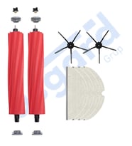 ROBOROCK Q7 , Q7+ , Q7 MAX , Q7 MAX+  Uyumlu 2 Ana Fırça 2 Yan Fırça 4 Mop PKT-iasgf0000523