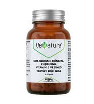 Beta Glukan, Ekinezya, Kuşburnu, Vitamin C ve Çinko Takviye Edici Gıda 30 Kapsül