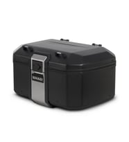 TR55 Black Motosiklet Arka Çanta 55 Litre Kapasiteli Top Case Motor Çanta Alüminyum Siyah
