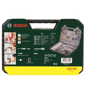 Bosch Professional Accessories 2607017367 Matkap Seti Dahil V-Line Titanium 103-Parça