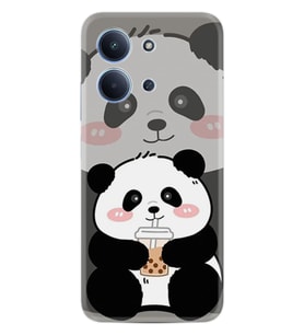 Xiaomi Redmi 15C Kılıf Boutique Baskılı Resimli Milkshake Panda Pcode -058