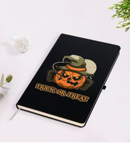 BK Gift Halloween Trick or Treat Tasarımlı Siyah Defter-1